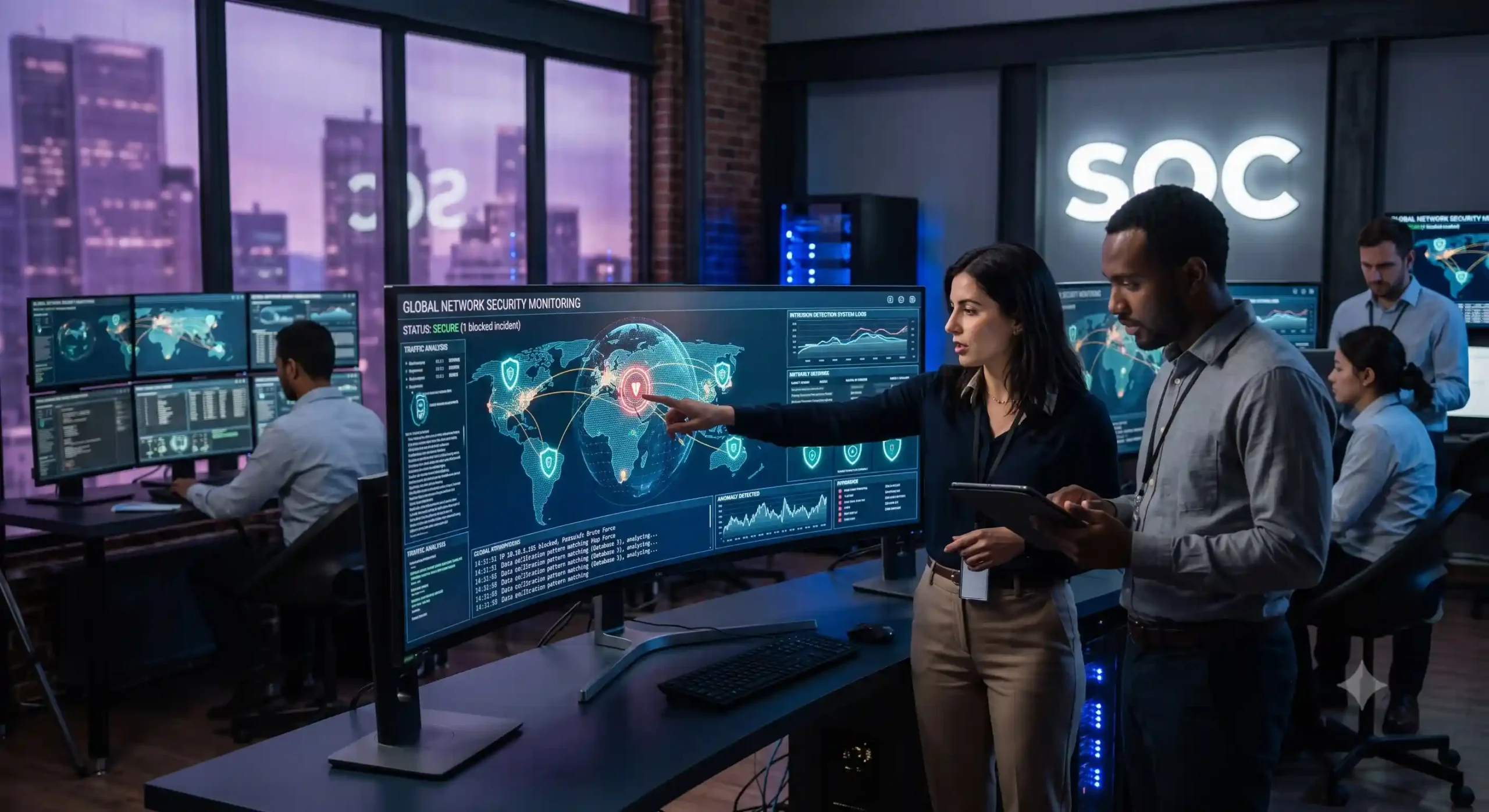 Network security monitoring
