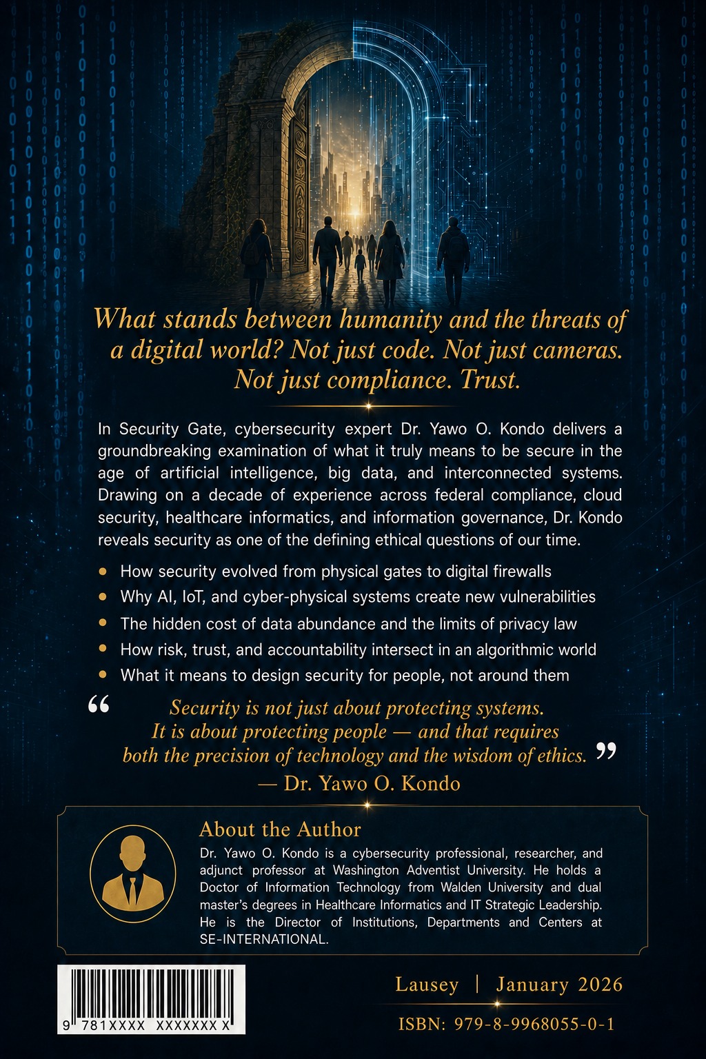 Security Gate — back cover