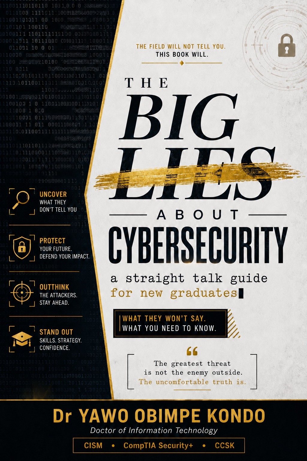 The Big Lies About Cybersecurity — front cover